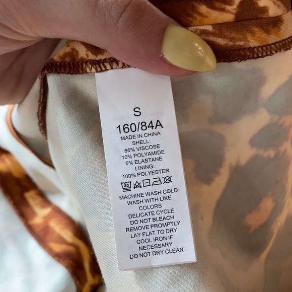 KATE SPADE Panthera Ponte leopard print Dress - Picture 6 of 6